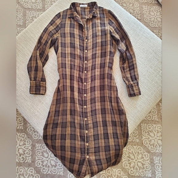 Free People Dresses & Skirts - Free People x CP Shades Plaid Maxi Top